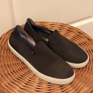 Rothys Black Classic Driving Loafers Womens 10